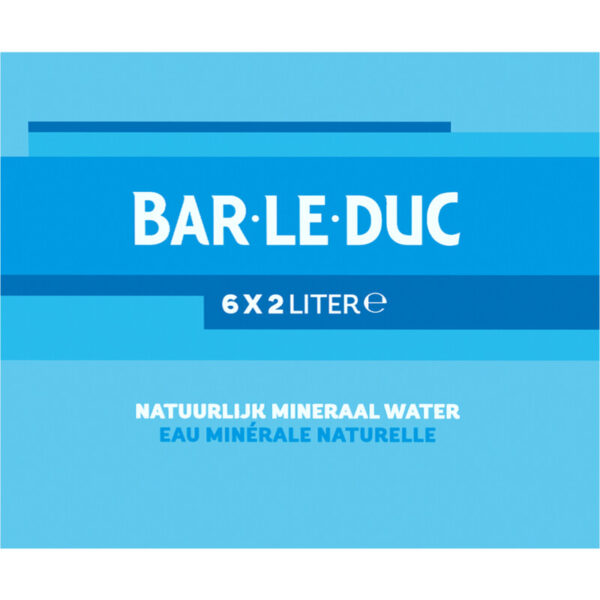 Bar-Le-Duc bronwater pak 2,0 liter x 6 stuks - Afbeelding 1