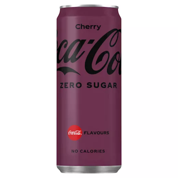 Coca Cola Cherry blik 24 x 0,33 liter - Afbeelding 1