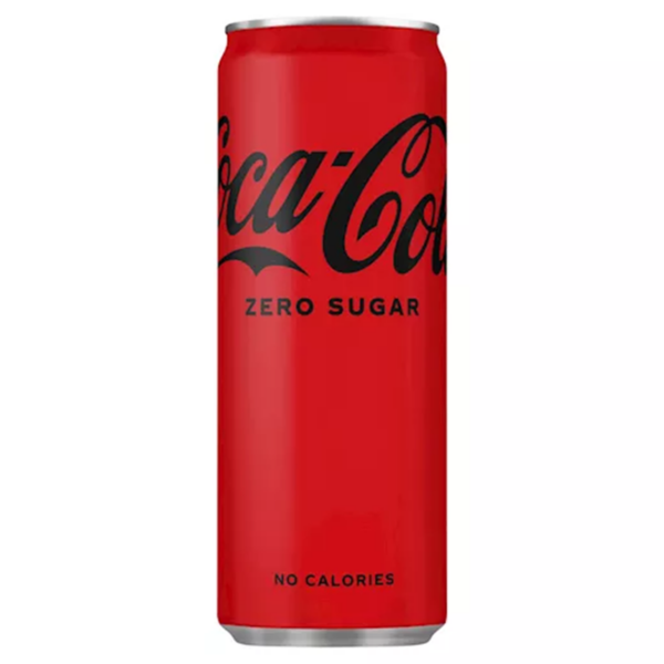 Coca Cola Zero blik 24 x 0,33 liter - Afbeelding 1