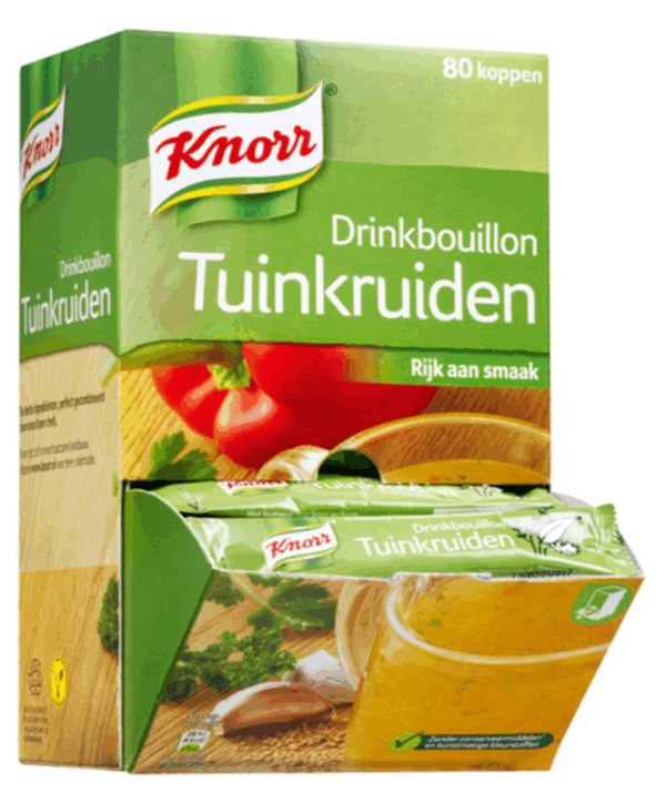 Knorr drinkbouillon tuinkruiden (80 zakjes) - Afbeelding 1