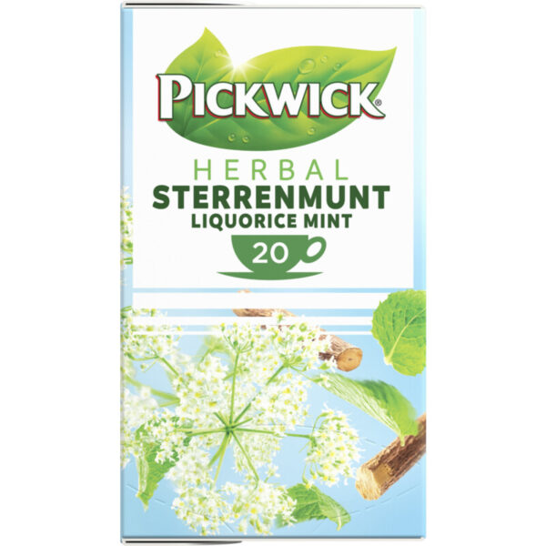 Pickwick thee - Kruiden - Sterrenmunt 4 x 20 stuks - Afbeelding 1