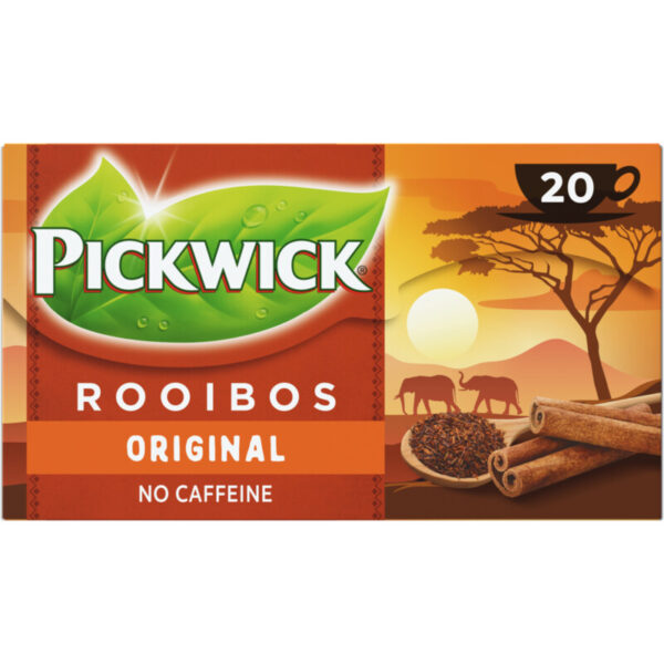 Pickwick thee - Rooibos - Original 4 x 20 stuks - Afbeelding 1