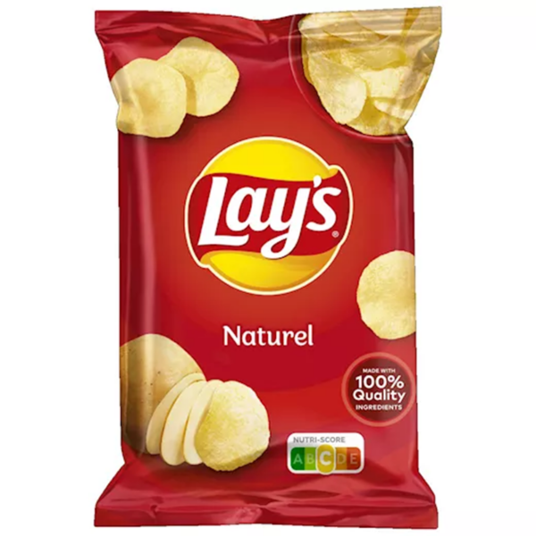 Lay's naturel chips 20 x 40 gram - Afbeelding 1