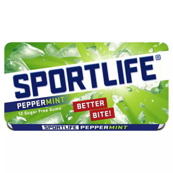 Sportlife kauwgom - peppermint 24 x 12 stuks - Afbeelding 1