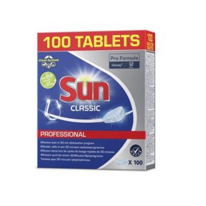 Sun prof vaatwastablet 100 stuks
