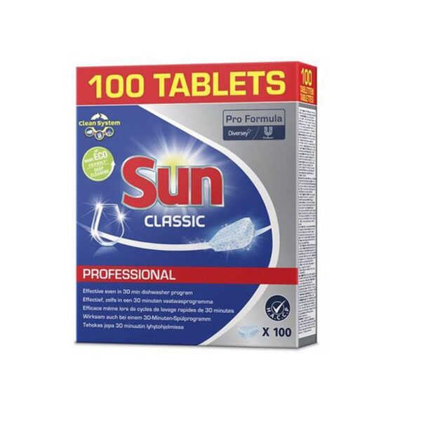 Sun prof vaatwastablet 100 stuks - Afbeelding 1