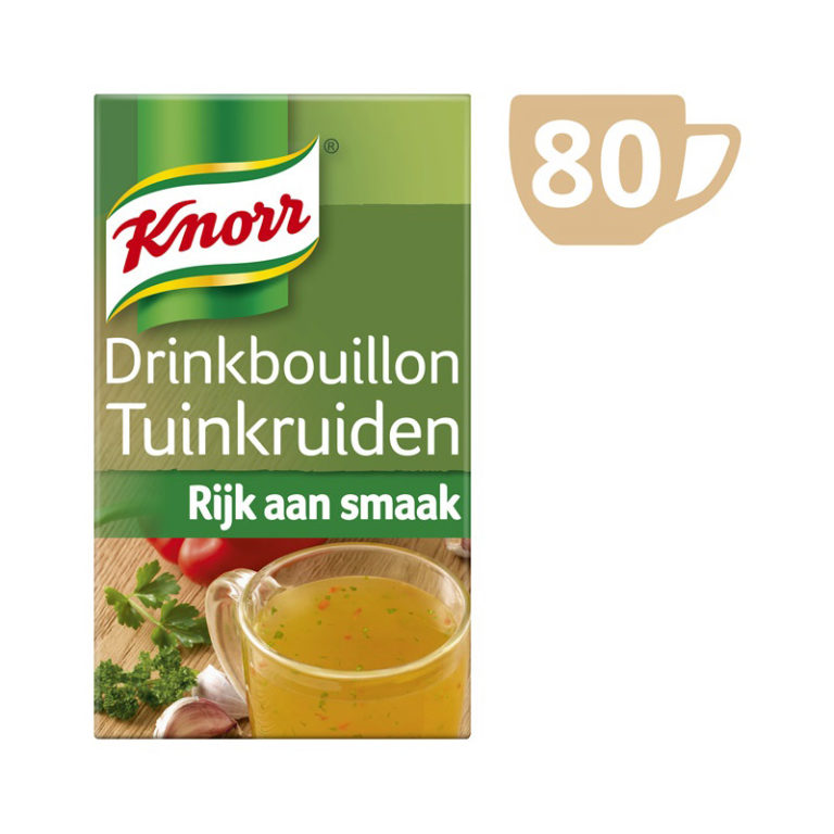 Knorr drinkbouillon tuinkruiden (80 zakjes) JP Koffie Koffie en meer!