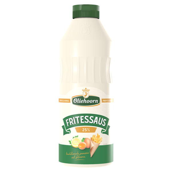 Oliehoorn Fritessaus tube 900 ml - Afbeelding 1