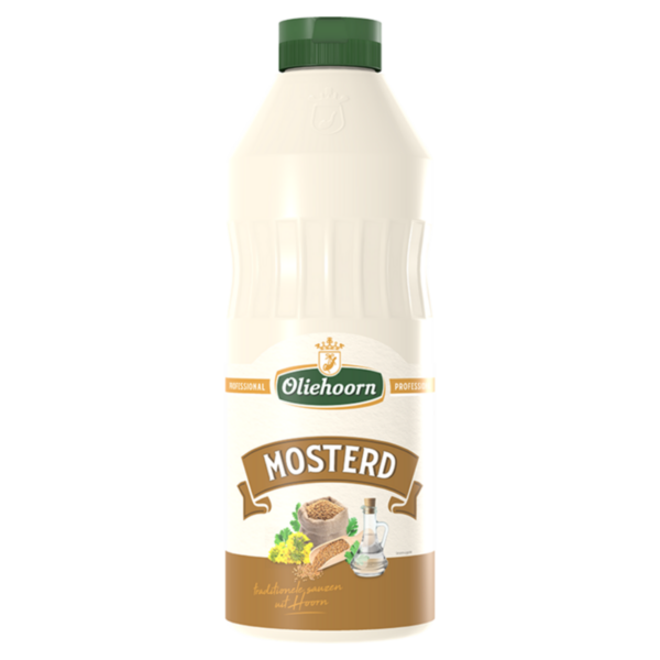 Oliehoorn Mosterd tube 900 ml - Afbeelding 1