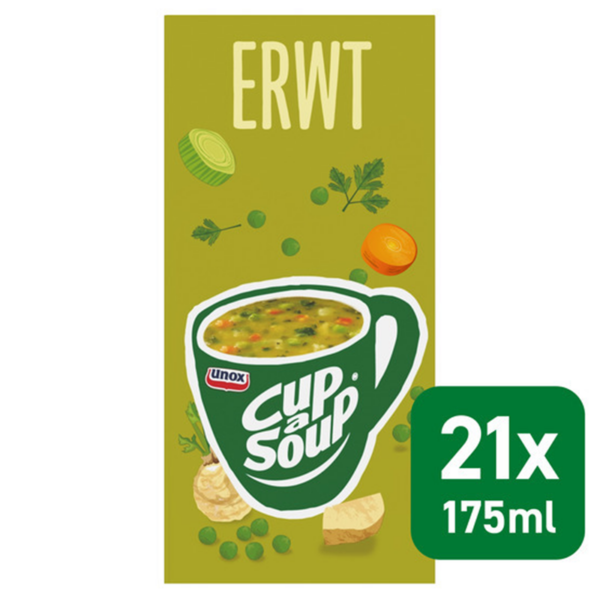 Cup a Soup - Erwt (21 zakjes) - Afbeelding 1