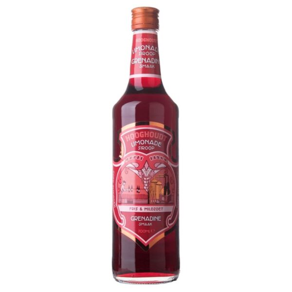Limonade siroop Hooghoudt Grenadine 700 ml - Afbeelding 1
