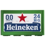 Heineken 0,0 krat 24 x 0,30 liter