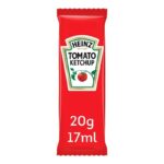 Heinz tomaten ketchup sachets 100 x 17 gram