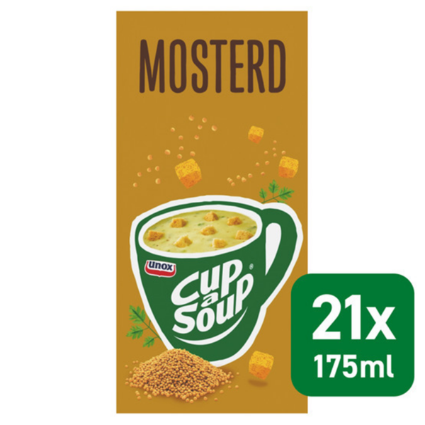 Cup a Soup - Mosterd (21 zakjes) - Afbeelding 1