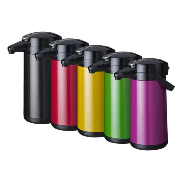 Airpot Furento Thermoskan Bravilor Bonamat Bravilor Bonamat Airpot Furento pompthermoskan RVS binnenwerk - Afbeelding 1