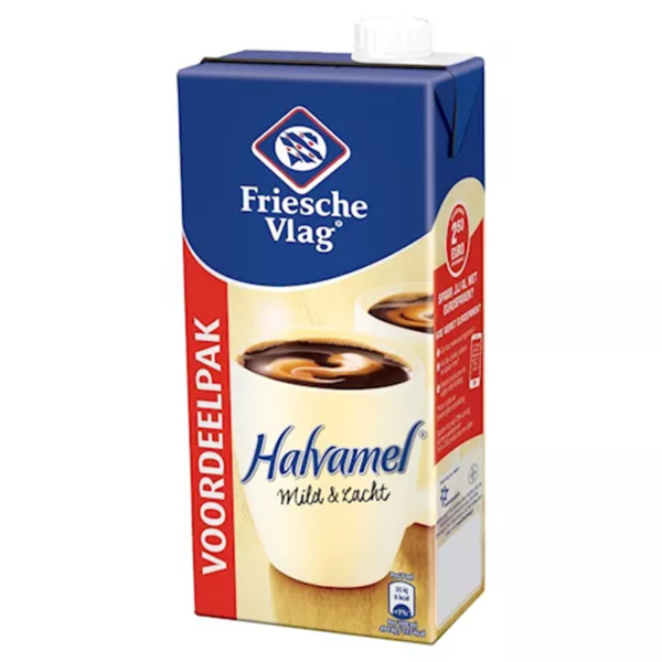 Friesche Vlag - Halvamel (6 x 930 ml) - Afbeelding 1