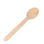 Lepel hout 16 cm 100 stuks