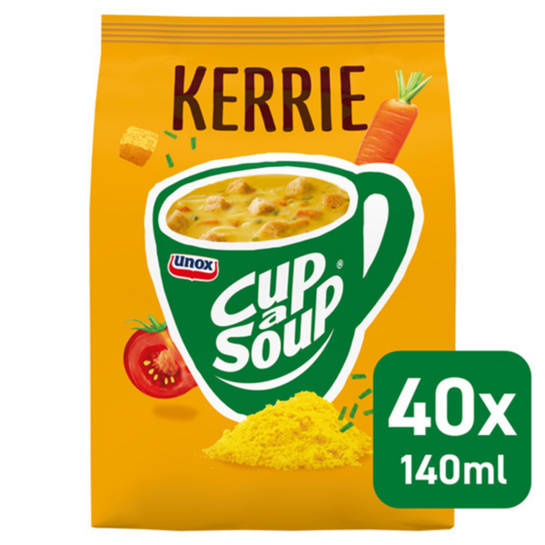 Cup a Soup - Vendingzak Kerrie 4 stuks - Afbeelding 1