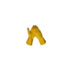 Huishoudhandschoen geel M per paar