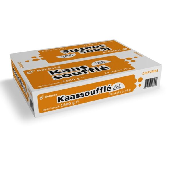 Horesca Kaassouffle halve maan 24 x 70 gram - Afbeelding 1