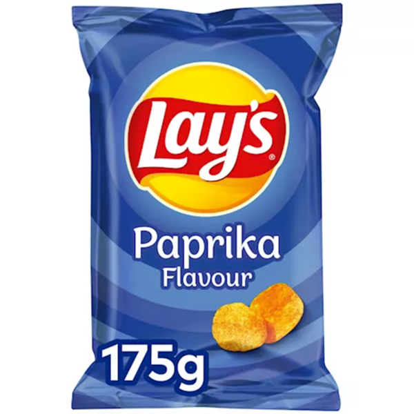 Lay's paprika chips 8 x 175 gram - Afbeelding 1