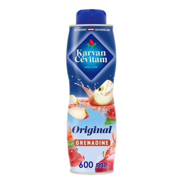 Limonade siroop Karvan Cevitam  Grenadine 6 x 600 ml - Afbeelding 1