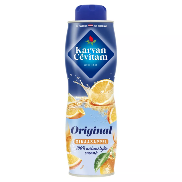 Limonade siroop Karvan Cevitam  Sinaasappel 6 x 600 ml - Afbeelding 1