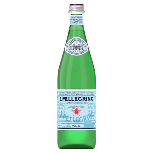 San Pellegrino mineraalwater kz 12 x 0,75 liter - Afbeelding 1