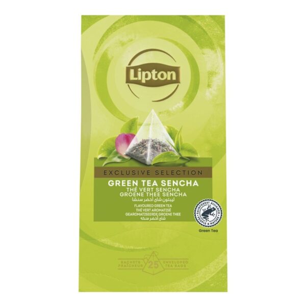 Lipton Tea - Exclusive Selection - Groene Thee Sencha - 25 stuks - Afbeelding 1