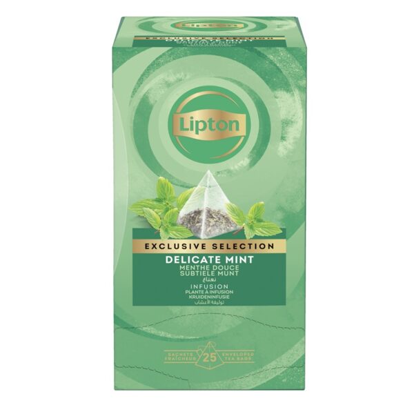 Lipton Tea - Exclusive Selection - Subtiele Munt - 25 stuks - Afbeelding 1