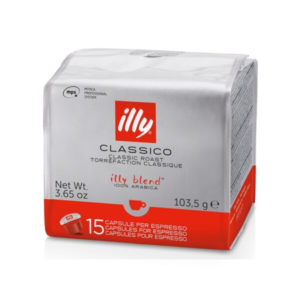 illy MPS classico capsules 6 x 15 stuks - Afbeelding 1