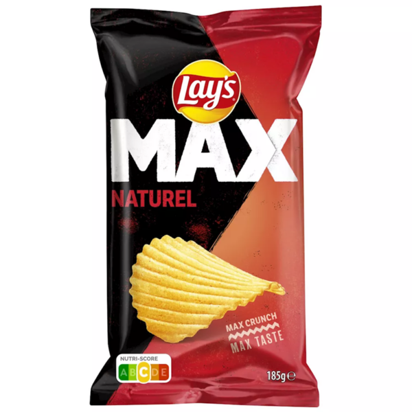 Lay's MAX Original 22 x 185 gram - Afbeelding 1