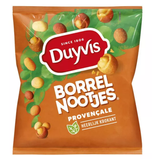 Duyvis Borrelnootjes Provencale 8 x 275 gram - Afbeelding 1