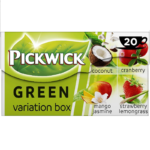 Pickwick thee - Groene thee - Assorti 4 x 20 stuks