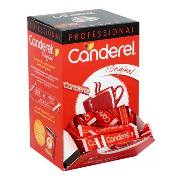 Canderel zoetstof sticks 0,5 gram x 500 stuks - Afbeelding 1