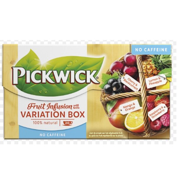 Pickwick thee Fruit infusion variationbox 80 zakjes - Afbeelding 1