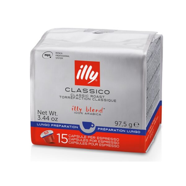 illy MPS Lungo capsules 6 x 15 stuks - Afbeelding 1