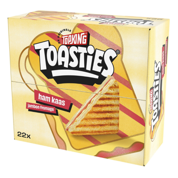 Topking Tosti Ham-Kaas 22 x 95 gram - Afbeelding 1