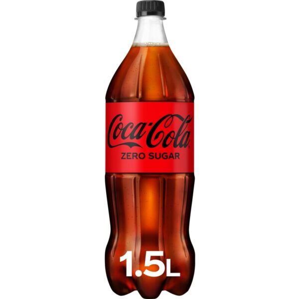 Coca Cola Zero 1,5 liter fles x 6 stuks - Afbeelding 1