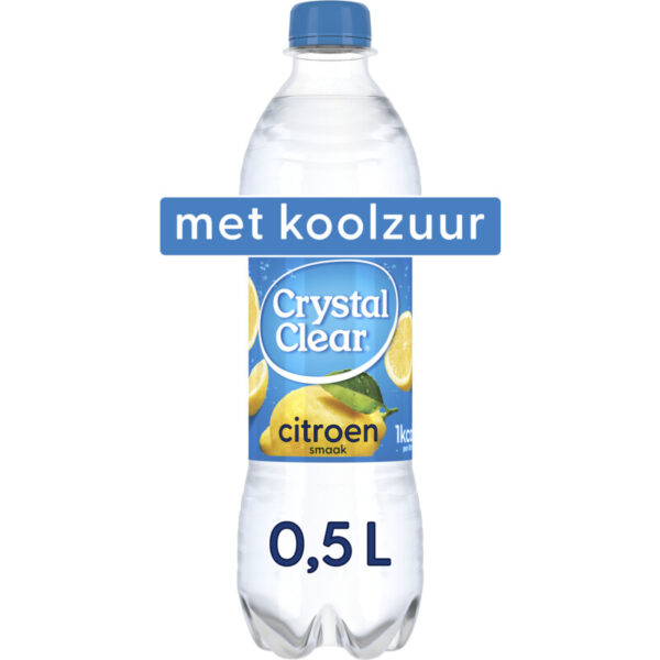 Crystal Clear Lemon petfles 6 x 0,50 liter - Afbeelding 1