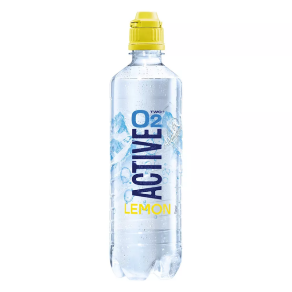 O2 Active Lemon petfles 6 x 0,50 liter - Afbeelding 1