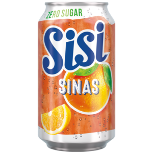 Sisi Orange blik Zero Sugar 24 x 0,33 liter