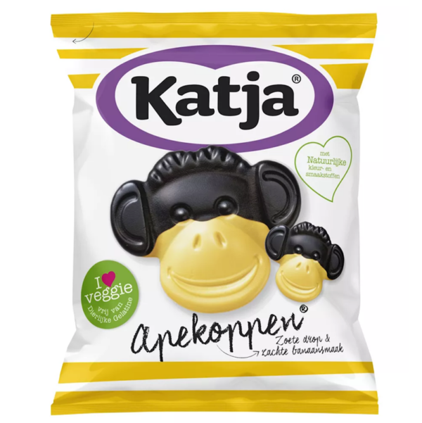 Katja zakje - Apekoppen (24 x 65 gram) - Afbeelding 1