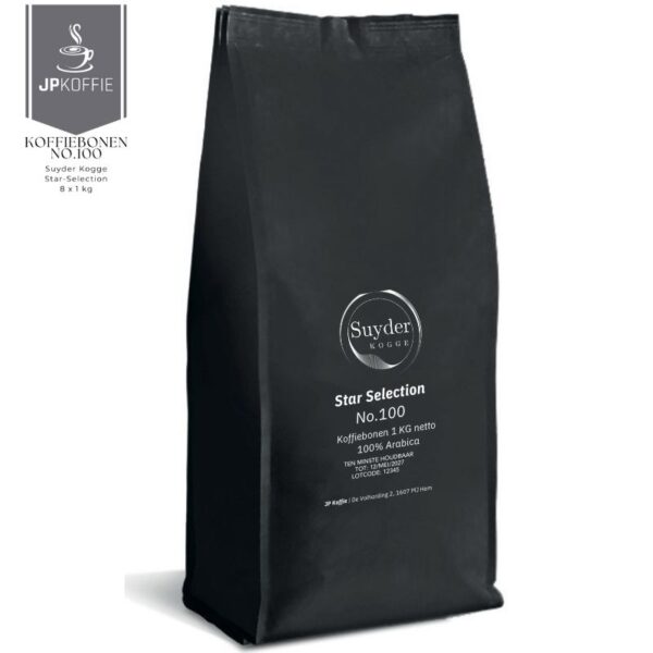 100 Koffiebonen Suyder Kogge Star-Selection 8 x 1 kg - Afbeelding 1