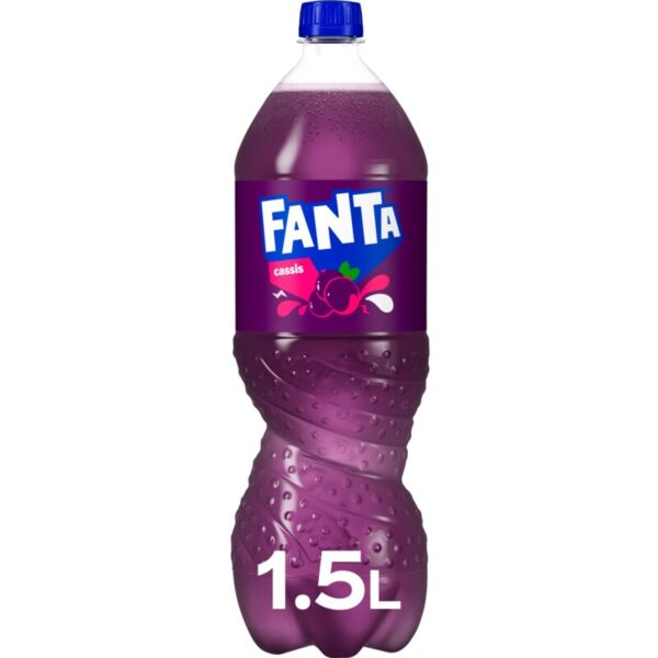 Fanta Cassis 1,5 liter fles x 6 stuks - Afbeelding 1