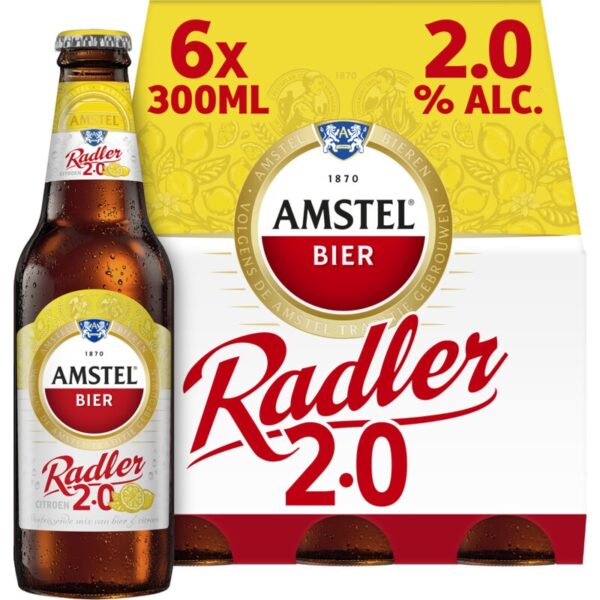 Amstel Radler 2% krat 24 x 0,30 liter - Afbeelding 1