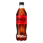 Coca Cola Zero 0,50 liter petfles x 12 stuks