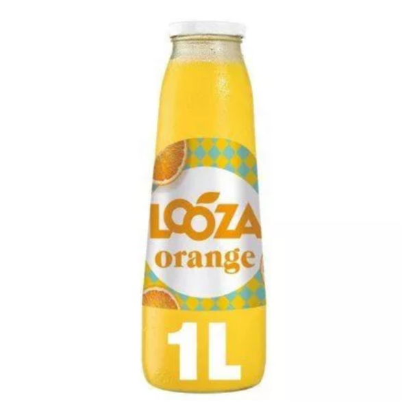 Looza Jus d'orange krat 6 x 1,0 liter - Afbeelding 1
