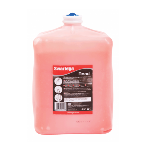 Handreiniger Swarfega - Rood - patroon 4,0 liter - Afbeelding 1