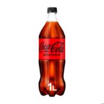 Coca Cola Zero 1,0 liter fles x 12 stuks (krat)